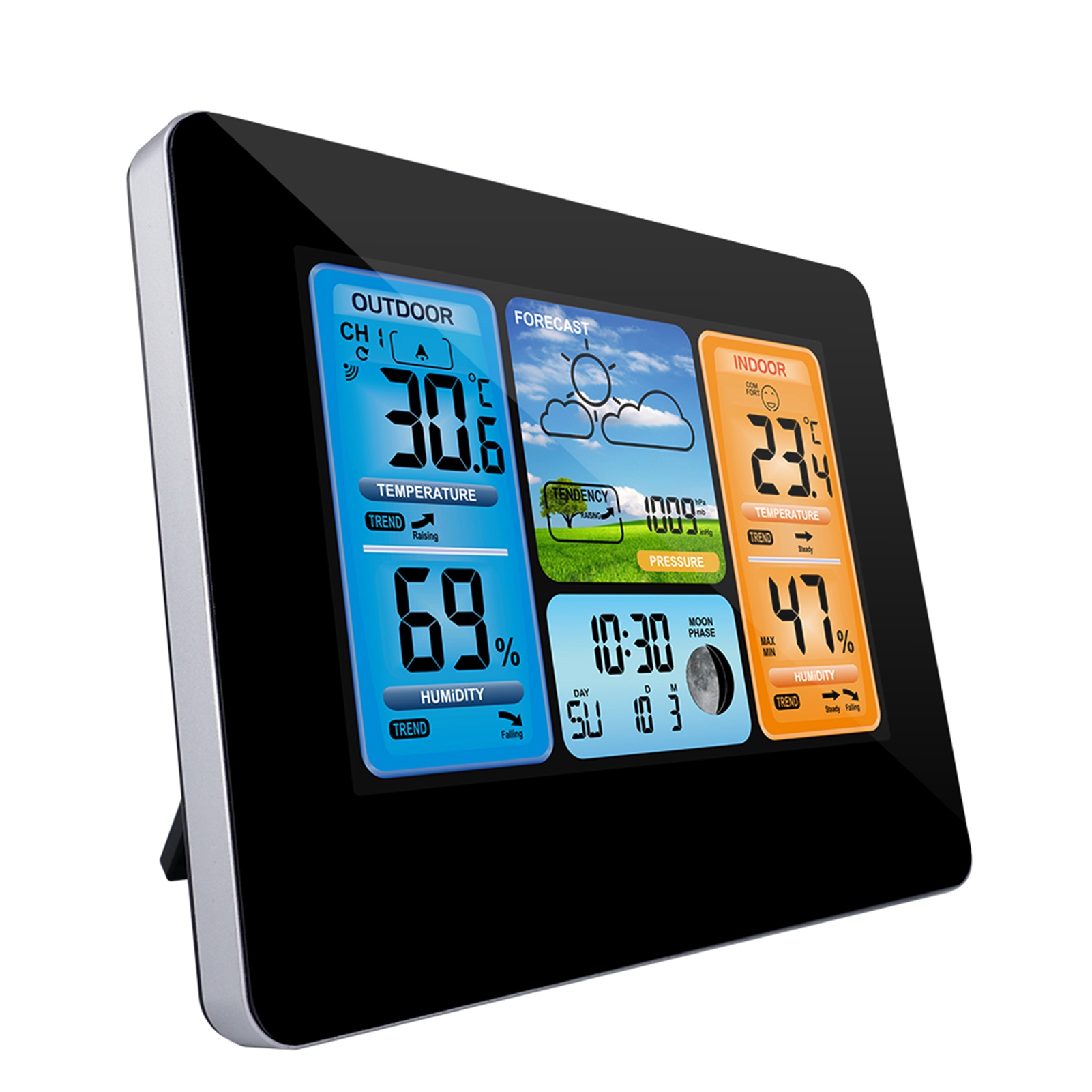 Indoor Outdoor Thermometer Wir - Wireless Weather Station Indoor Outdoor 评论和价格