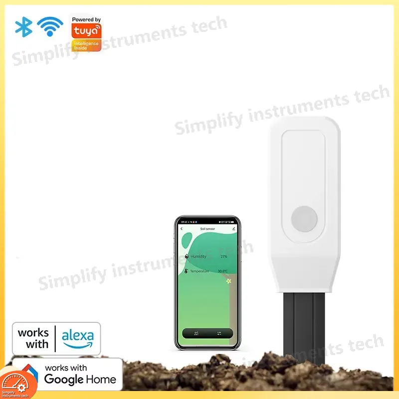 WiFi Zigbee Smart Soil Moistur - Smart Plant Sensor Soil Moisture Meter 评论和价格