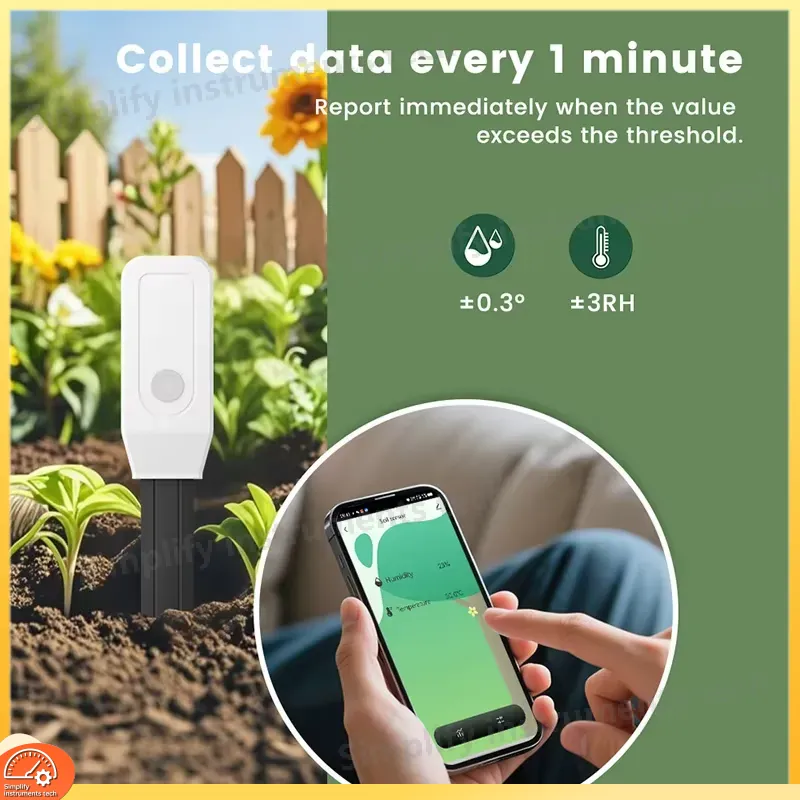 WiFi Zigbee Smart Soil Moistur - Smart Plant Sensor Soil Moisture Meter 评论和价格