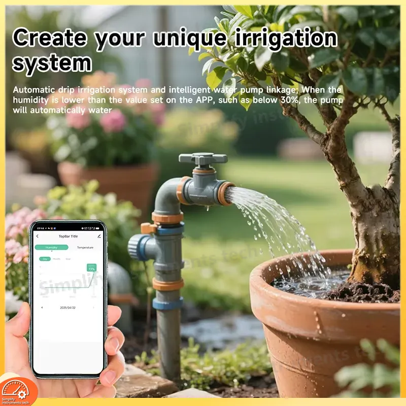 WiFi Zigbee Smart Soil Moistur - Smart Plant Sensor Soil Moisture Meter 评论和价格