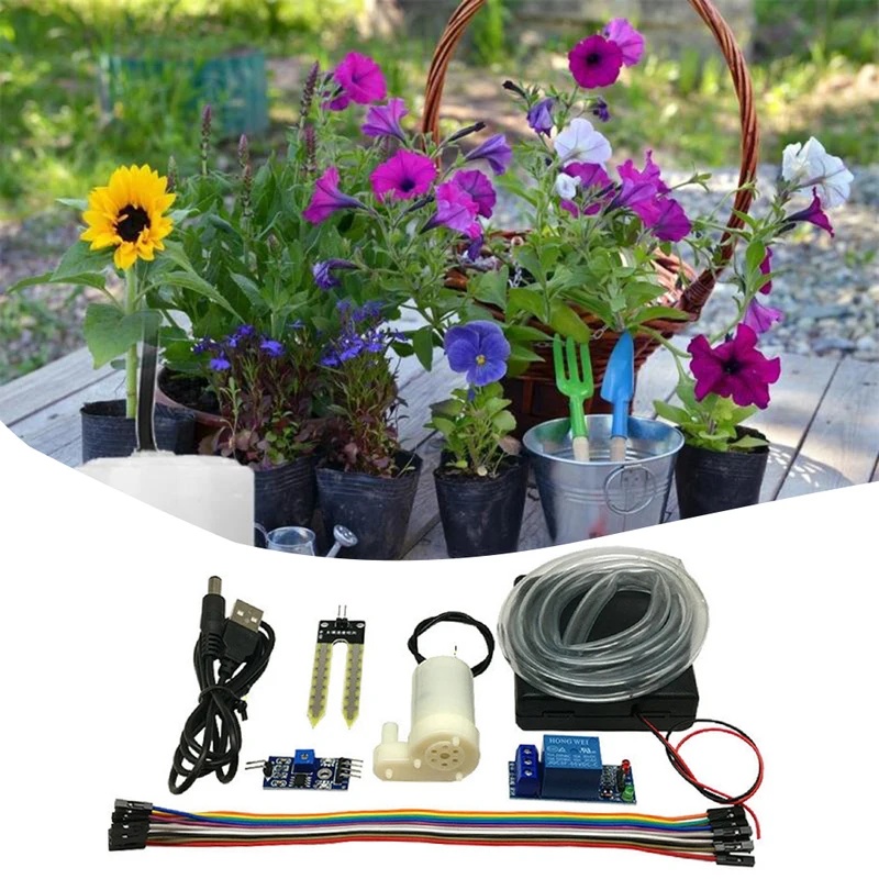 16PCS/set Automatic Irrigation - Soil Moisture Sensor Relay Module Arduino 评论和价格