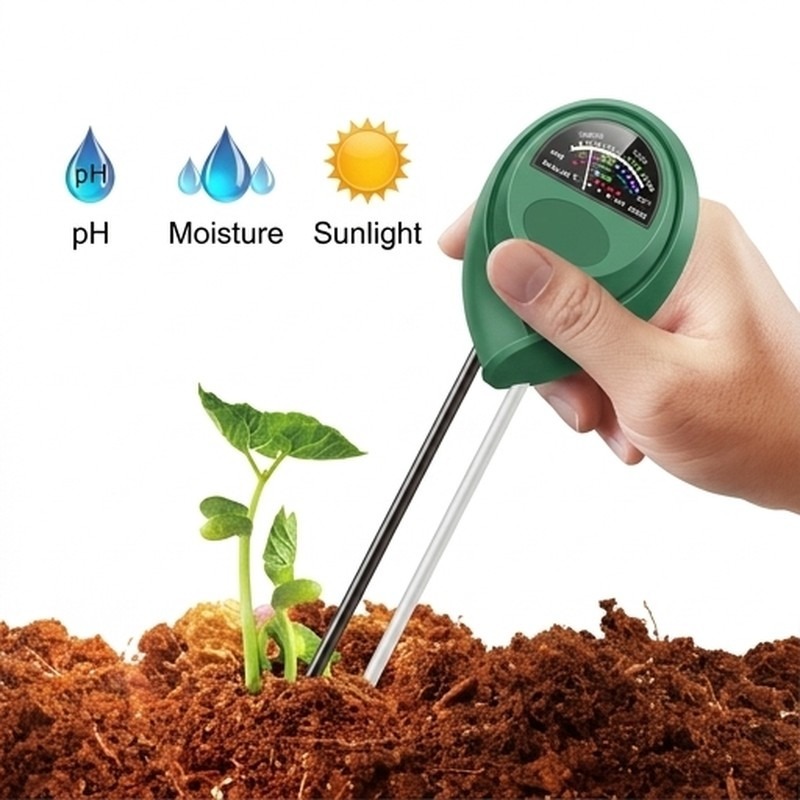 3 in 1 Soil PH Tester Sunlight - Soil Ph Meter 3 In 1 Moisture Sunlight 评论和价格