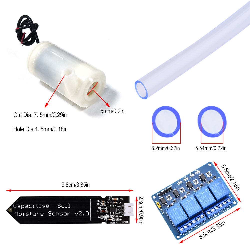 DIY Smart Irrigation System Au - Soil Moisture Sensor Relay Module Arduino 评论和价格