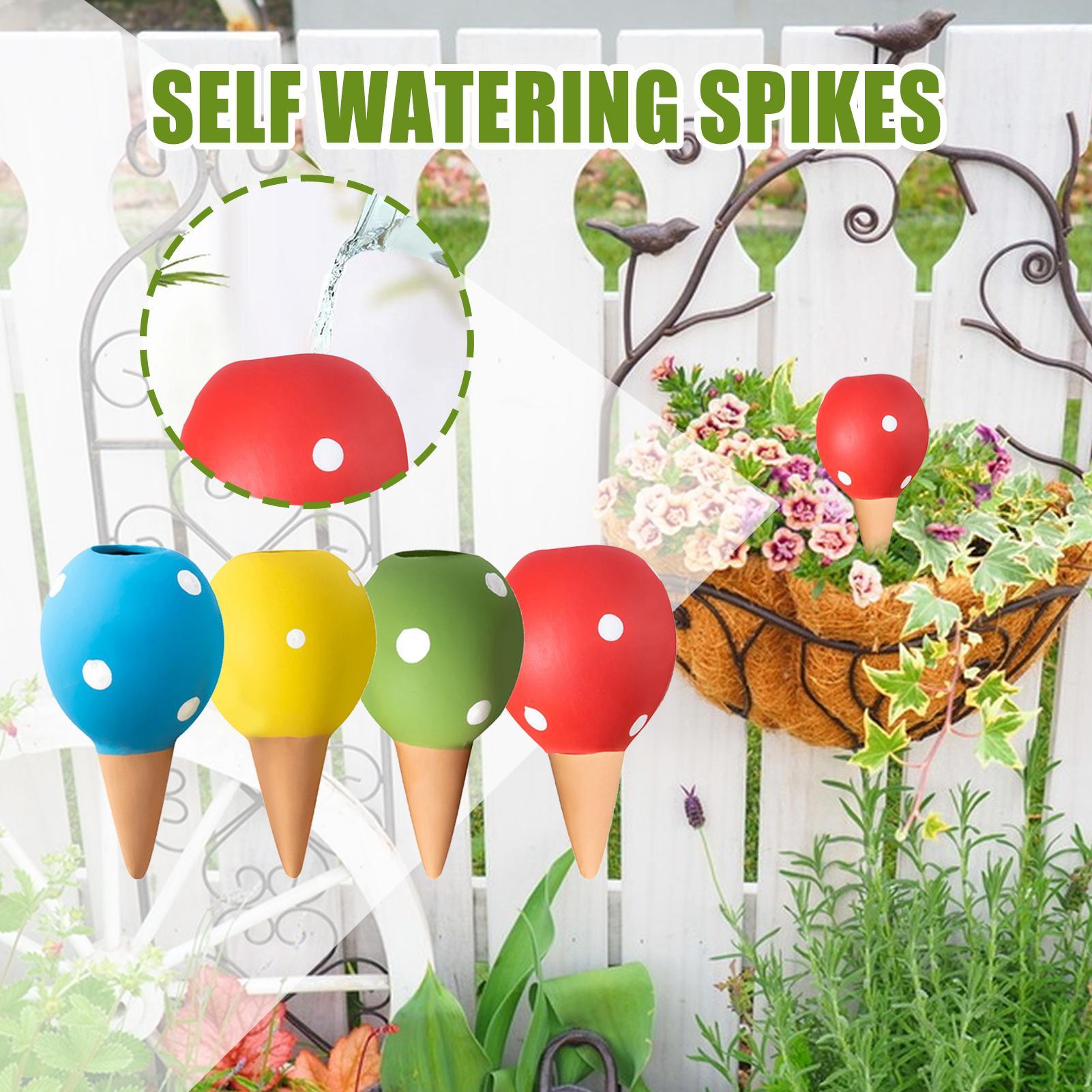Terracotta Watering Spikes Sel - Automatic Plant Watering Spikes Drip Kit 评论和价格