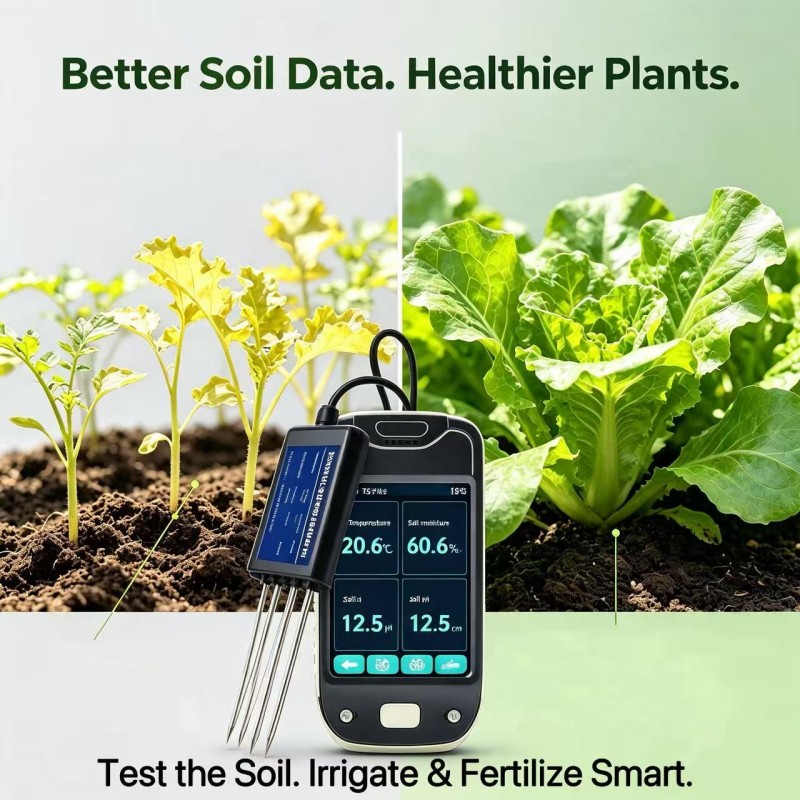 7 in 1 Soil Tester Kit with Di - Smart Plant Sensor Soil Moisture Meter 评论和价格