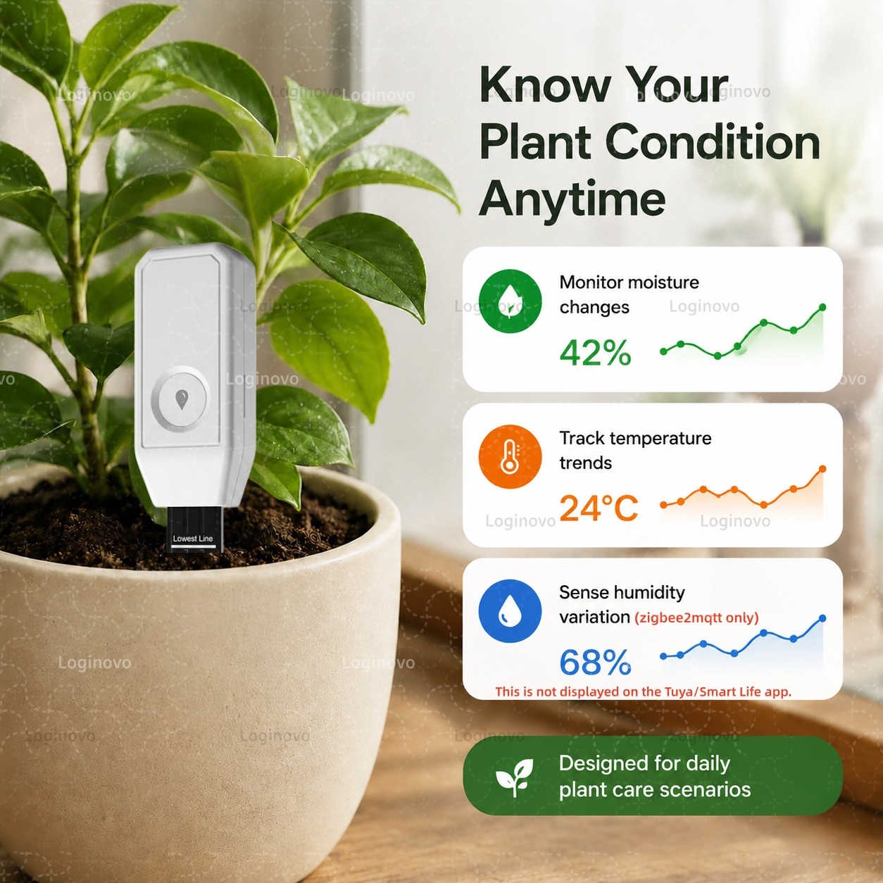 Tuya Zigbee Soil Moisture Test - Tuya Zigbee Soil Moisture Temperature Sensor 评论和价格