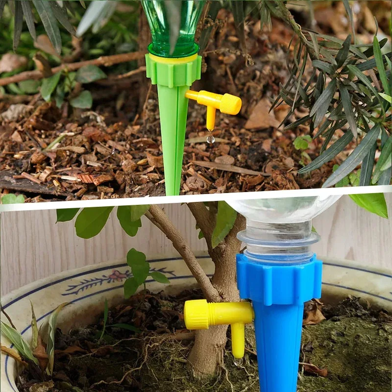 32/64pcs Auto Adjustable Drip  - Automatic Plant Watering Spikes Drip Kit 评论和价格