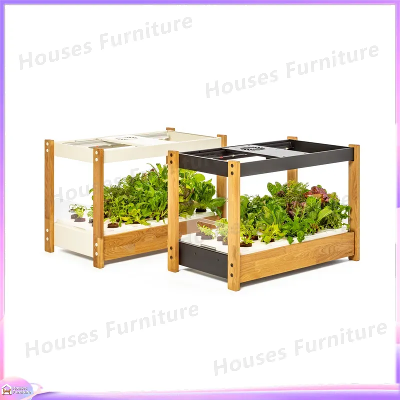 Smart Vertical Hydroponics Sys - Indoor Herb Garden Grow Light Smart Kit 评论和价格