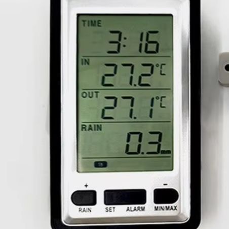 Digital Wireless Rain Gauge We - Wireless Weather Station Indoor Outdoor 评论和价格