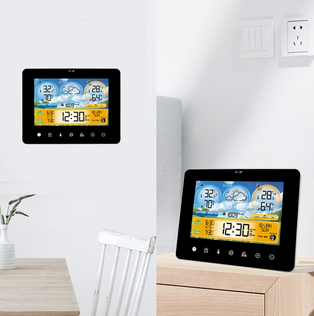 Weather Station Thermometer wi - Wireless Weather Station Indoor Outdoor 评论和价格