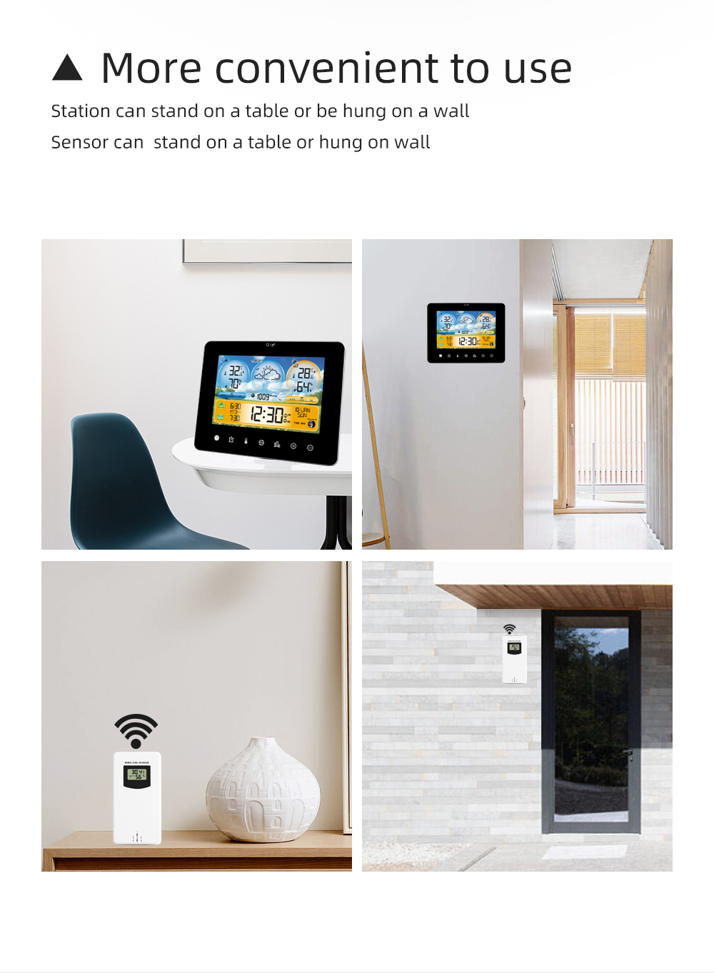 Weather Station Thermometer wi - Wireless Weather Station Indoor Outdoor 评论和价格