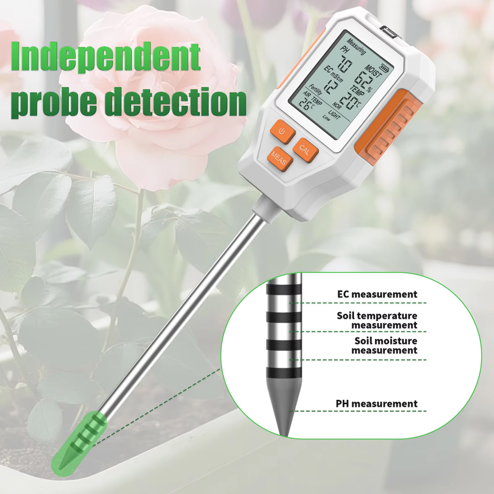 3 in 1 / 7 in 1 Digital Soil T - Soil Ph Meter 3 In 1 Moisture Sunlight 评论和价格