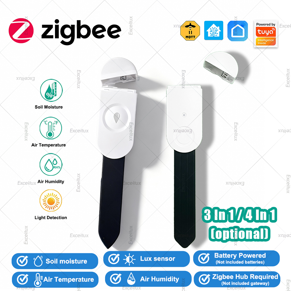 Smart Zigbee Soil Moisture Sen - Tuya Zigbee Soil Moisture Temperature Sensor 评论和价格