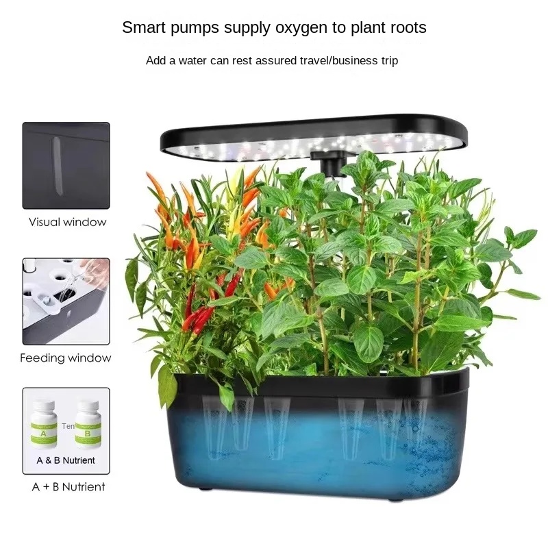 Efficient Hydroponic Plant Gro - Indoor Herb Garden Grow Light Smart Kit 评论和价格